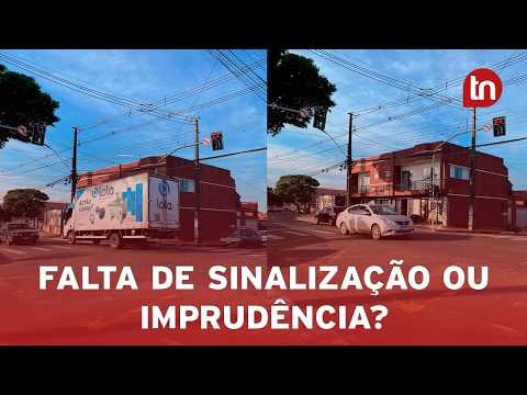 Falta de sinalização ou imprudência? Cruzamento vira ponto de acidentes