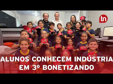 Projeto leva 1.400 alunos para conhecer fábricas de bonés em Apucarana