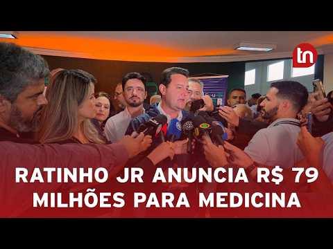 Ratinho Jr. oficializa medicina em Apucarana e anuncia investimentos de R$ 79 milhões no curso