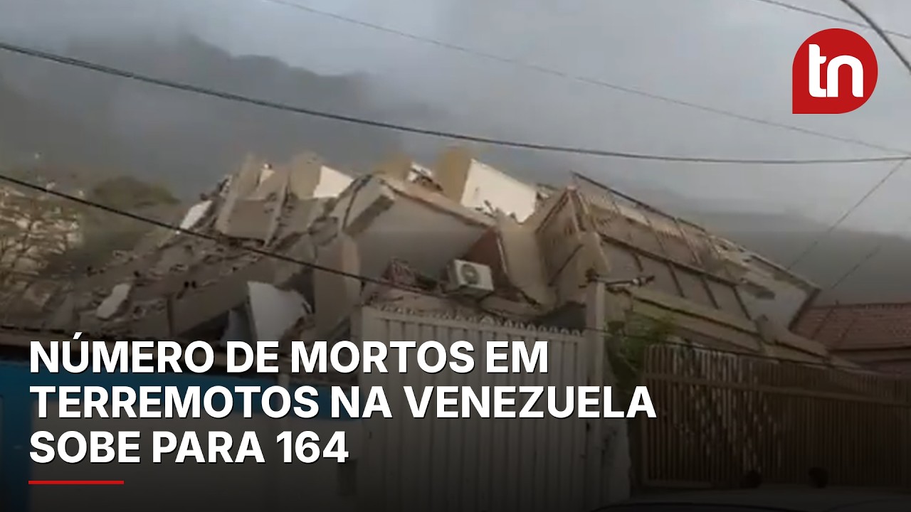 Número de mortos em terremotos na Venezuela sobe para 164