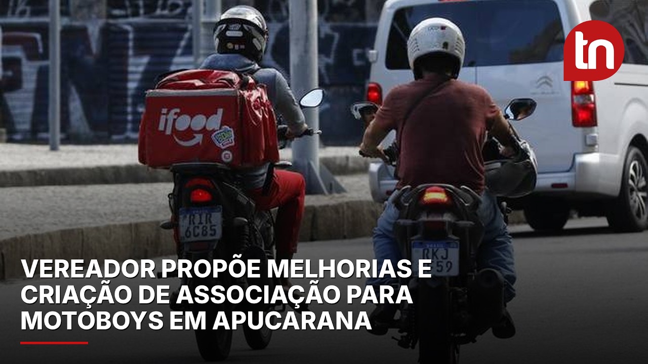 Vereador propõe melhorias e criação de associação para motoboys em Apucarana