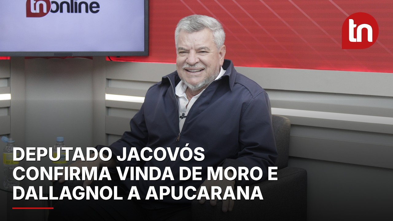 Deputado Jacovós confirma vinda de Moro e Dallagnol a Apucarana