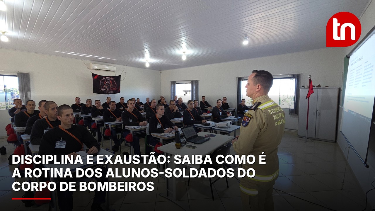 Disciplina e exaustão: saiba como é a rotina dos alunos-soldados do Corpo de Bombeiros