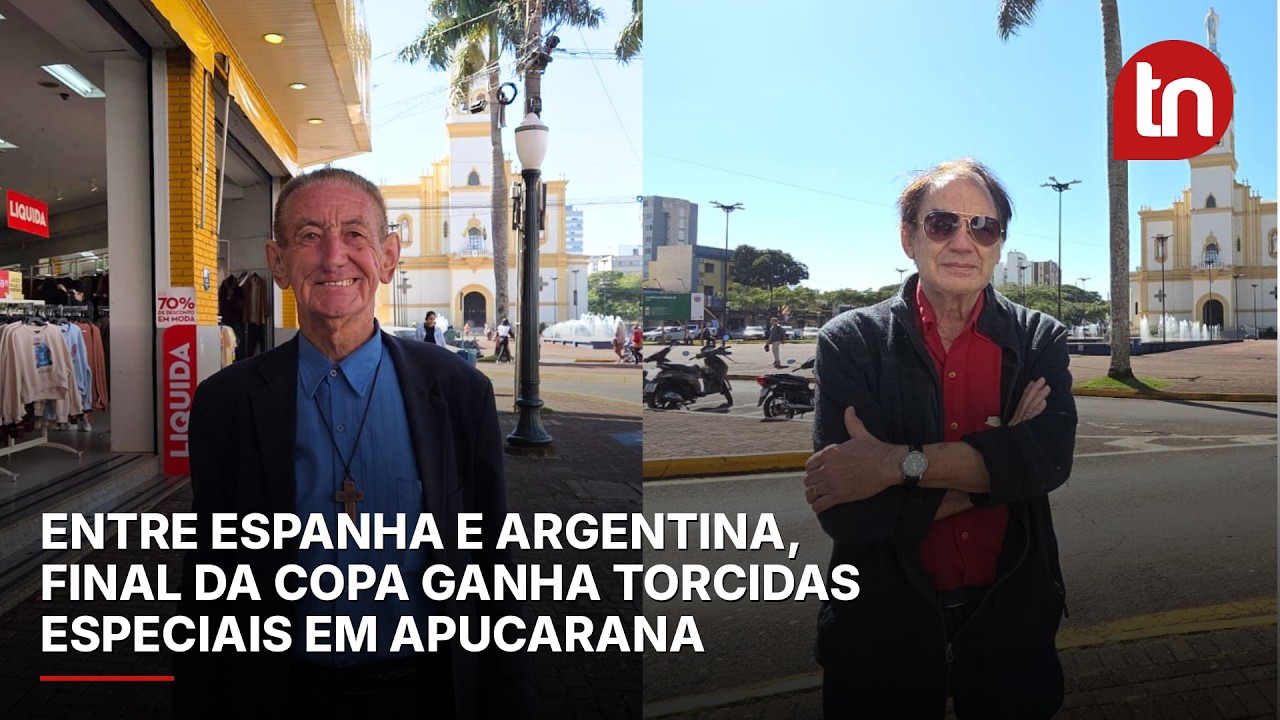 Entre Espanha e Argentina, final da Copa ganha torcidas especiais em Apucarana