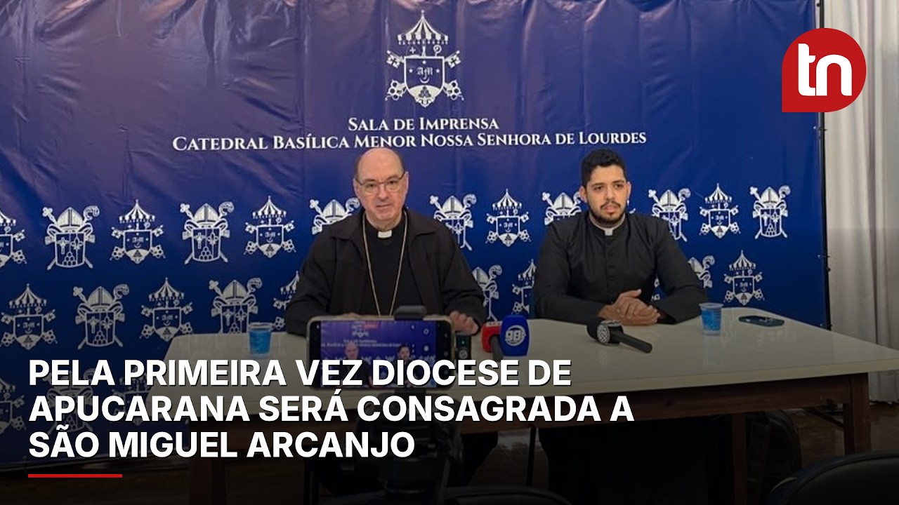 Pela primeira vez Diocese de Apucarana será consagrada a São Miguel Arcanjo