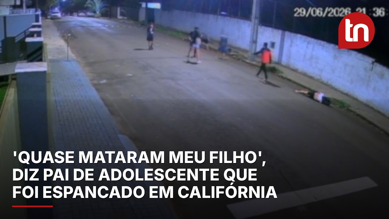 'Quase mataram meu filho', diz pai de adolescente que foi espancado em Califórnia