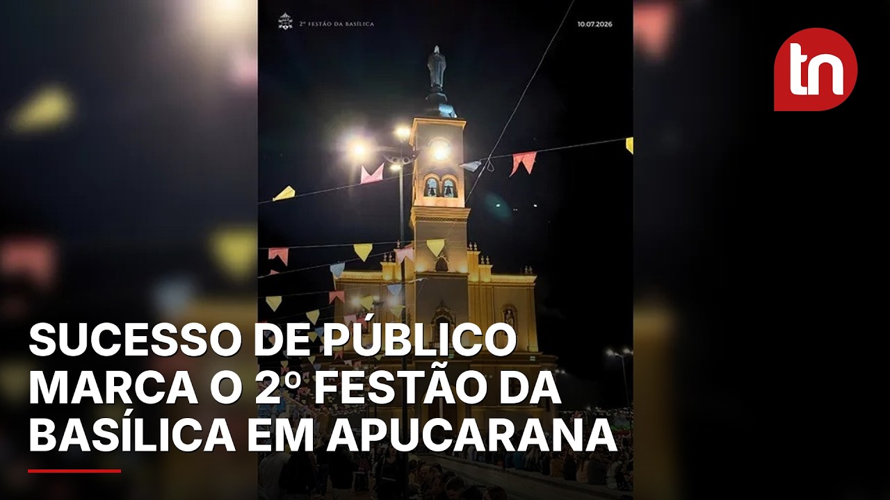 Sucesso de público marca o 2º Festão da Basílica em Apucarana