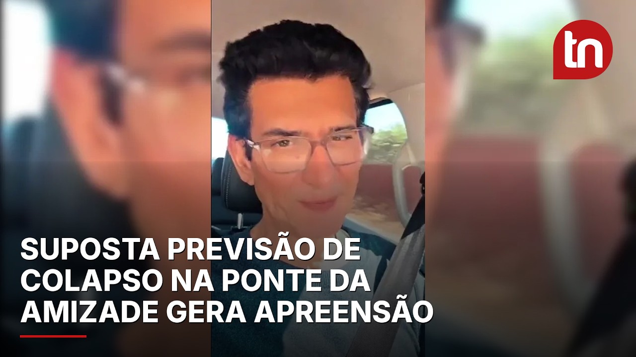 Vídeo com suposta previsão de colapso na Ponte da Amizade gera apreensão na fronteira