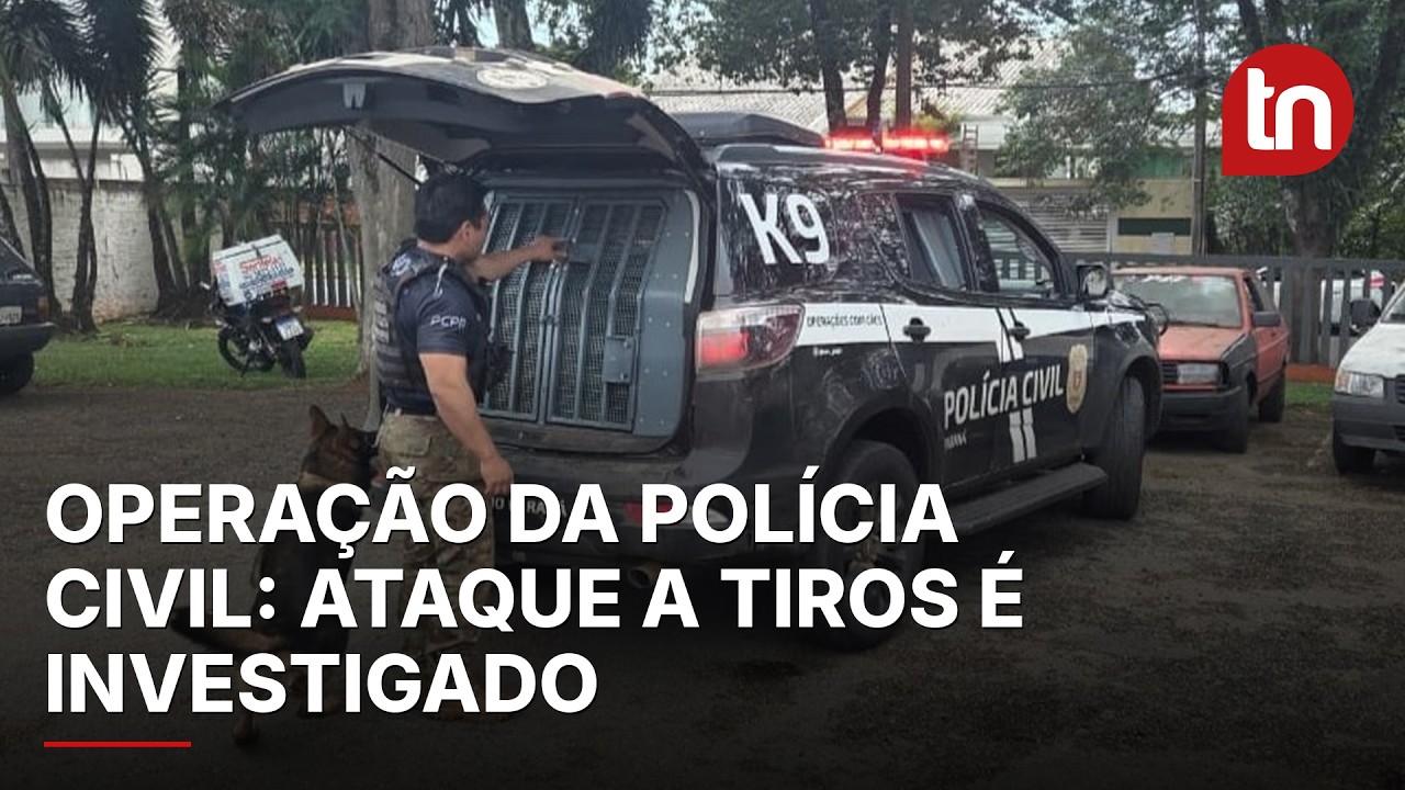 Polícia Civil faz operação por tentativa de homicídio e apreende carro e moto em Apucarana