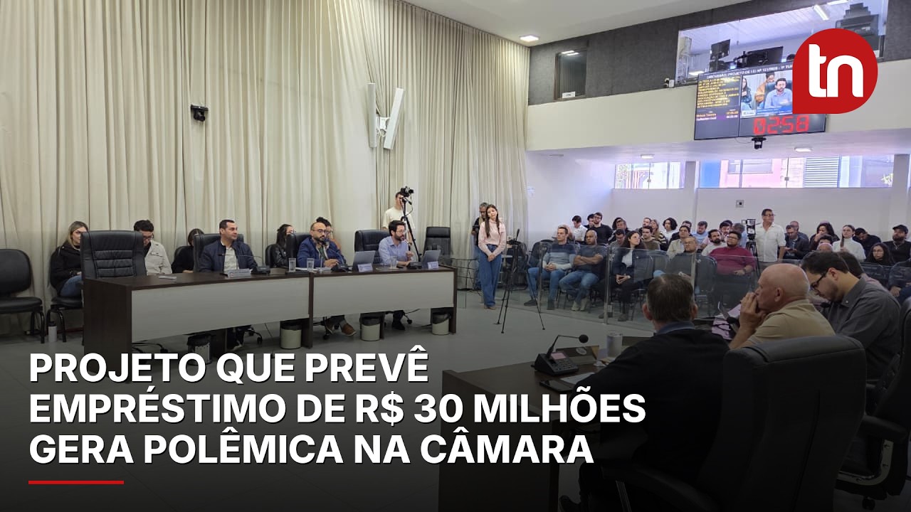 Projeto que prevê empréstimo de R$ 30 milhões gera polêmica na Câmara