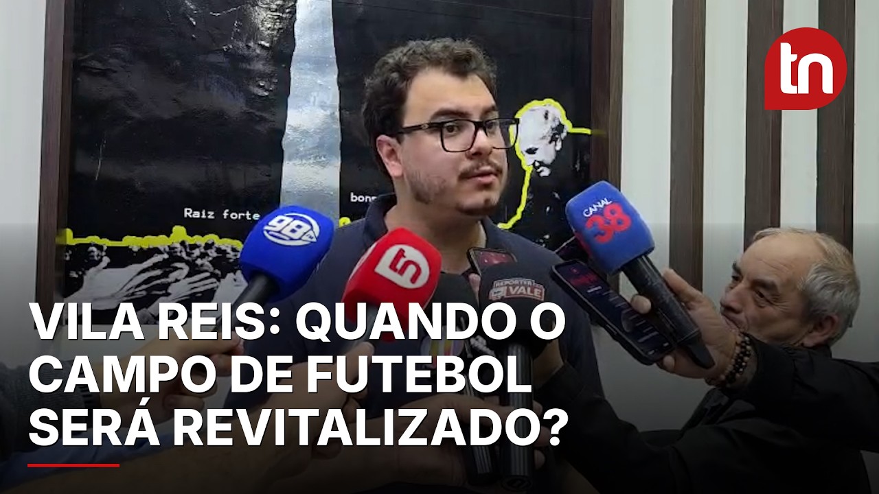 Vereador cobra prazo para obras no campinho da Vila Reis; assista