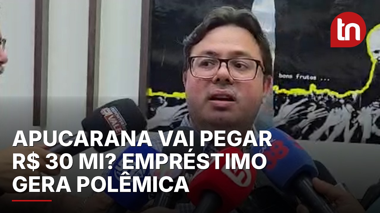 Vereador Lucas Leugi critica empréstimo de R$ 30 milhões