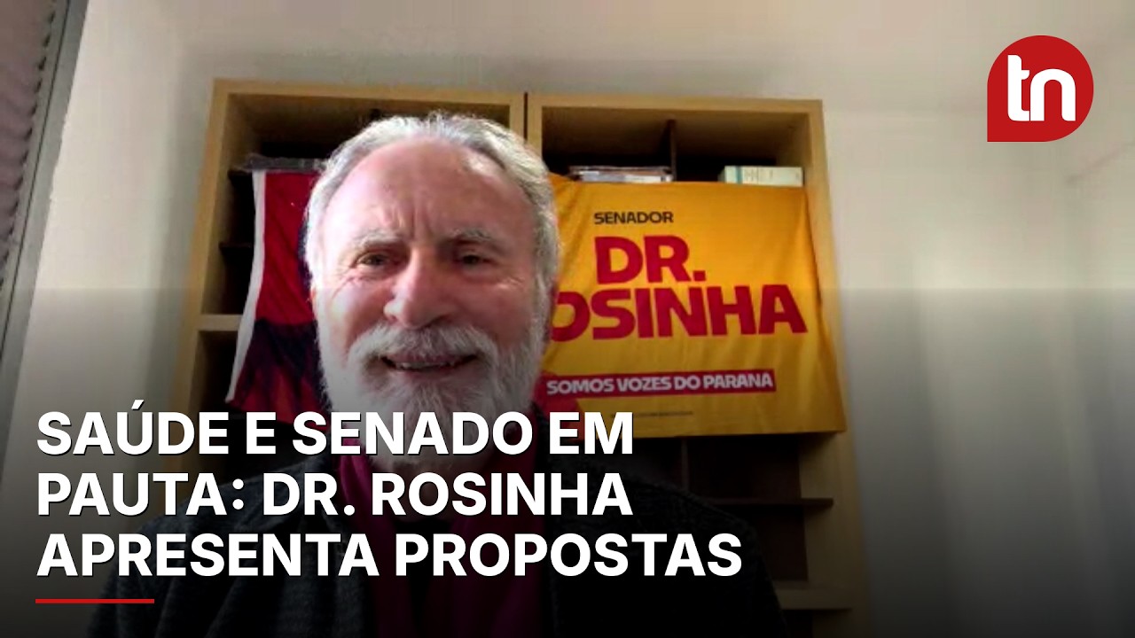 Dr. Rosinha propõe regionalizar saúde e critica atual bancada no Senado
