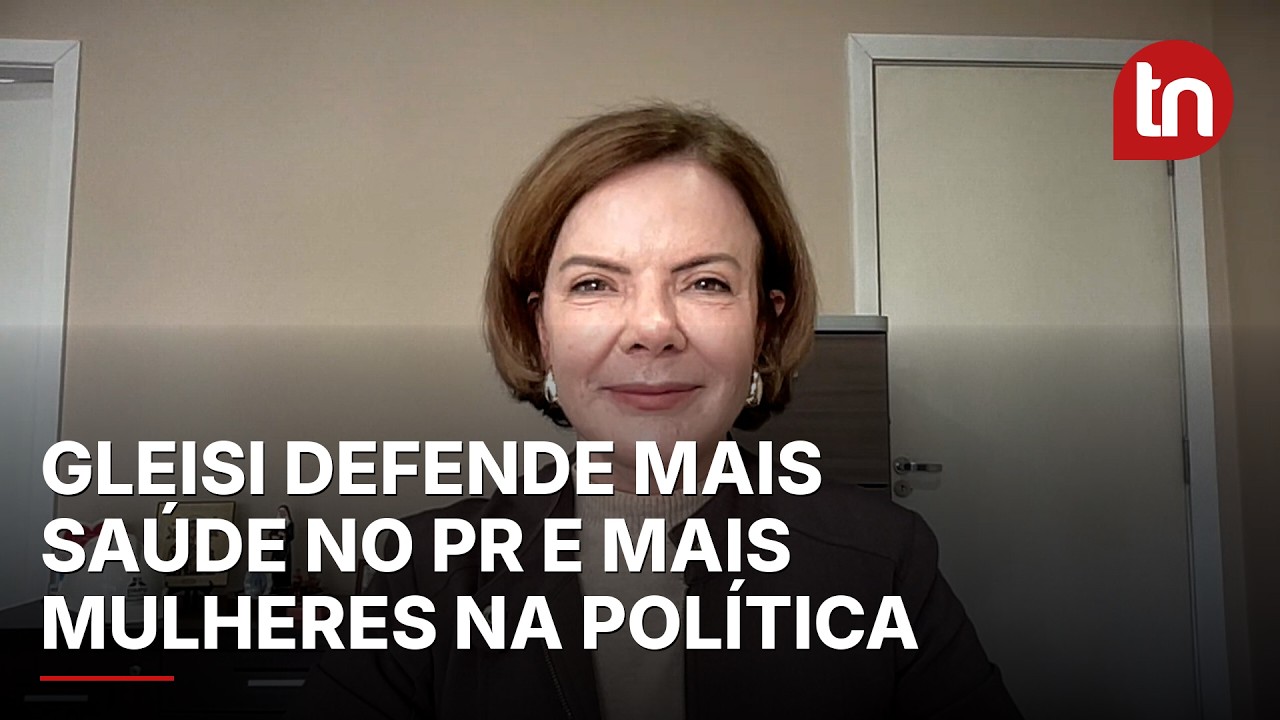Gleisi defende expansão da saúde e representatividade feminina em disputa pelo Senado