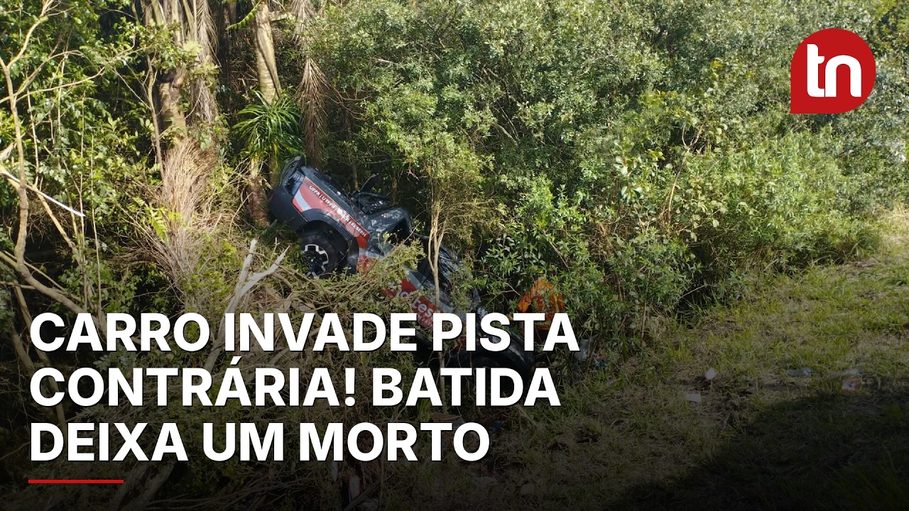 Acidente grave deixa um morto e outro ferido na BR-376