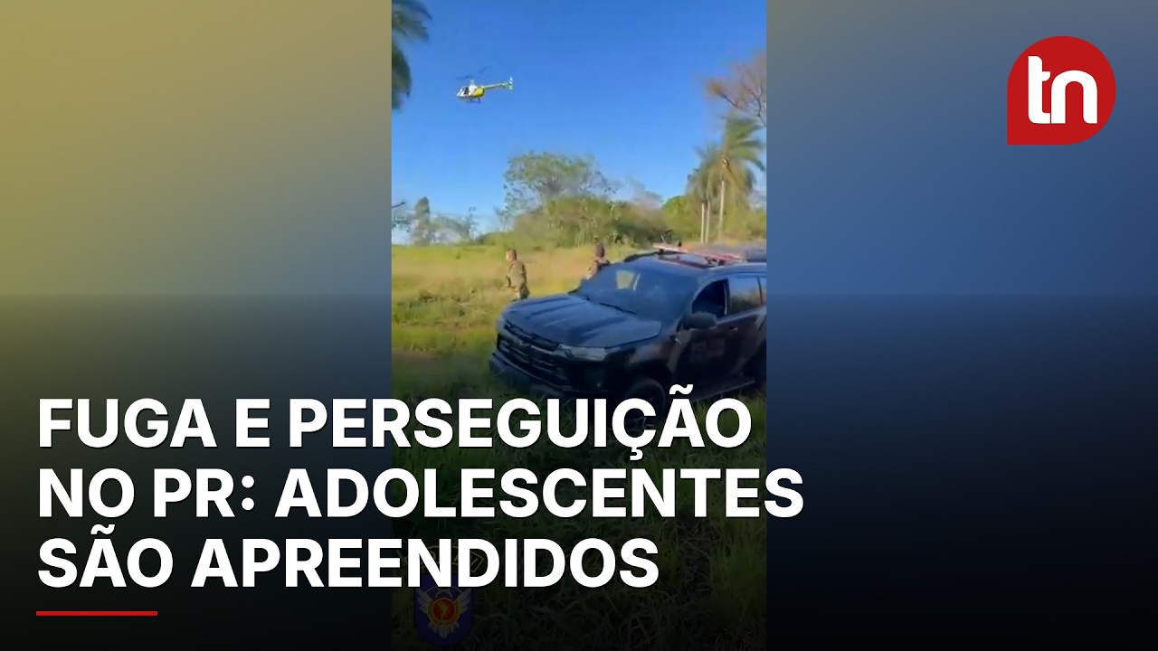 Dois adolescentes são apreendidos com R$ 530 mil em drogas após perseguição no PR