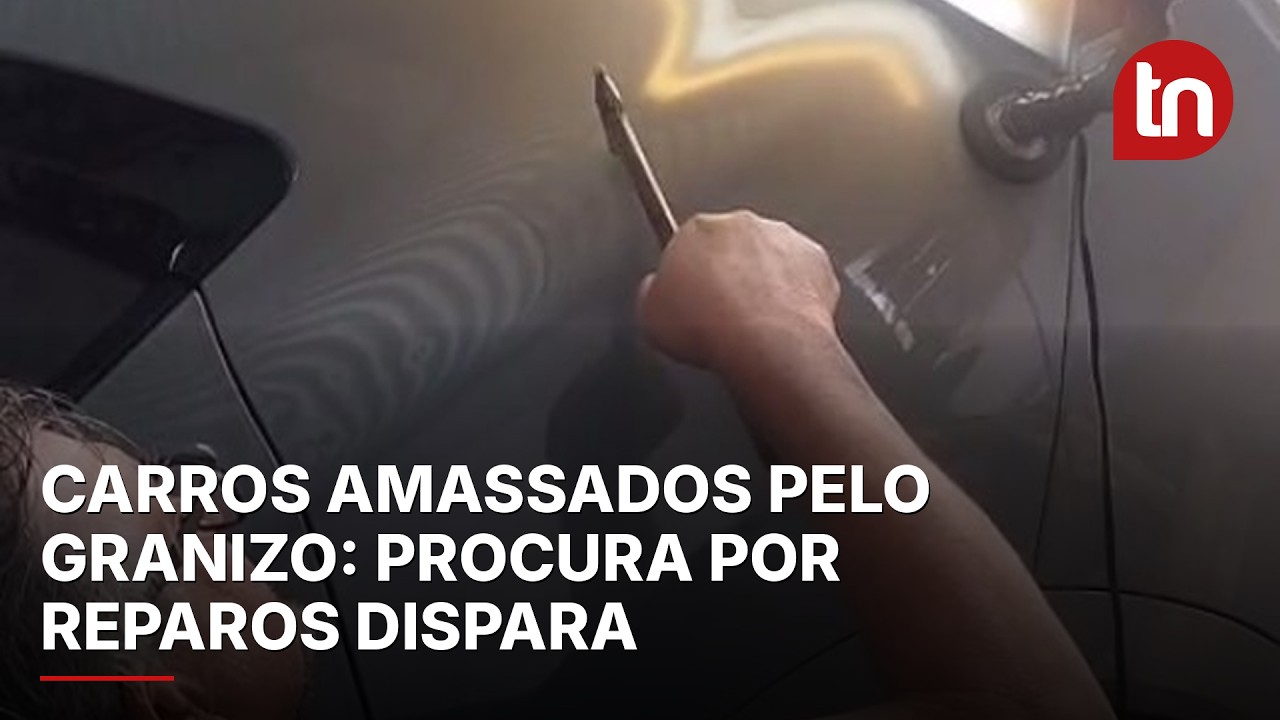 Granizo danifica veículos e faz disparar procura por ‘martelinho de ouro’ em Apucarana