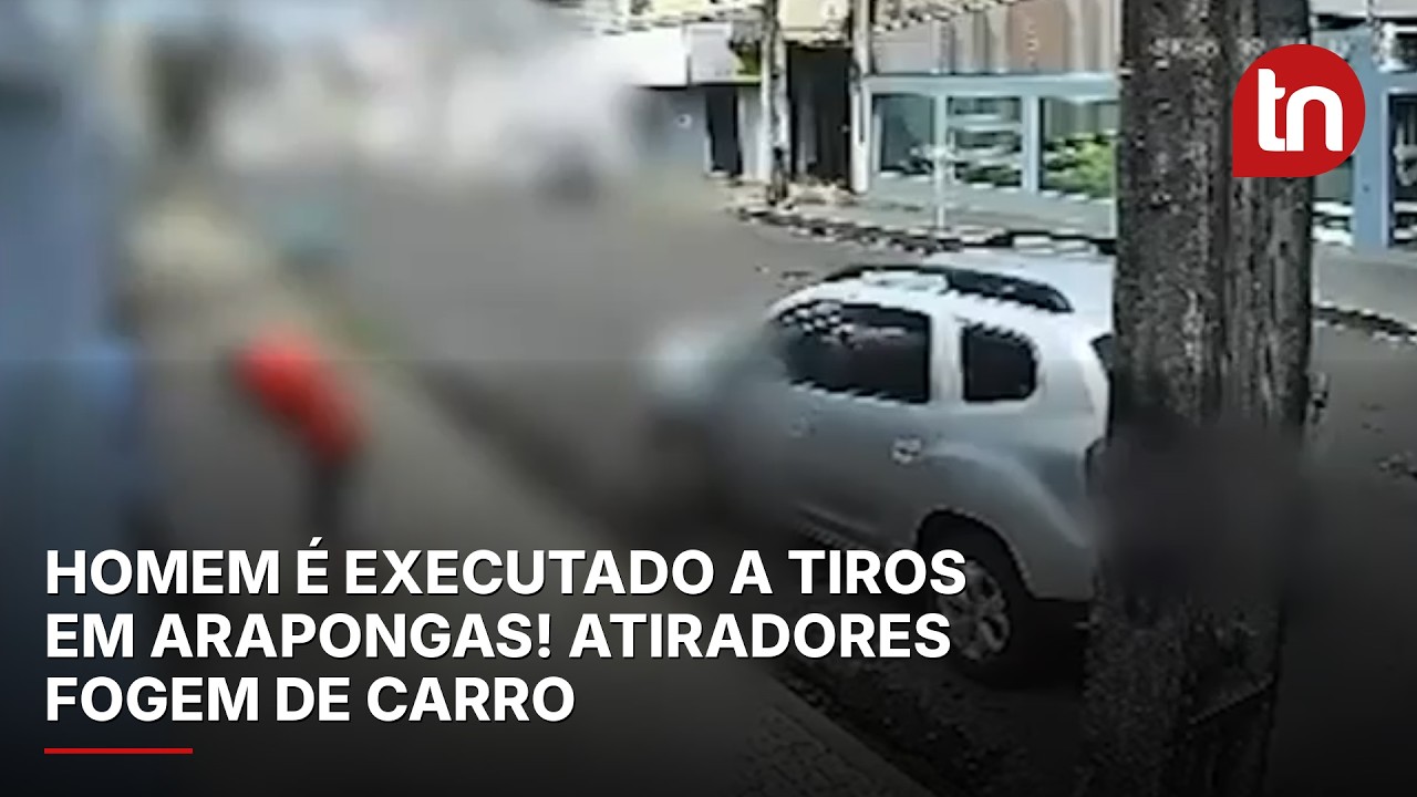 Atiradores em carro executam homem no bairro Jardim Santo Antônio em Arapongas