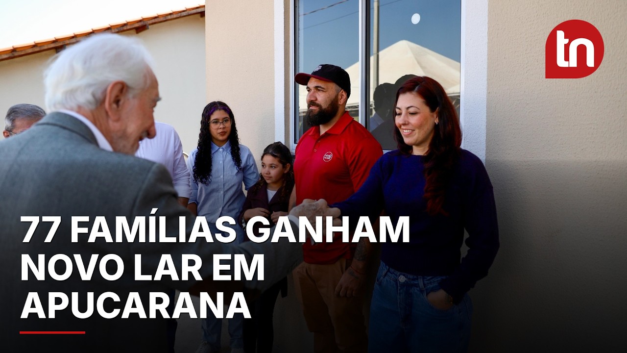 Com aporte de R$ 1,7 milhão do Estado, novo residencial de Apucarana beneficia 77 famílias