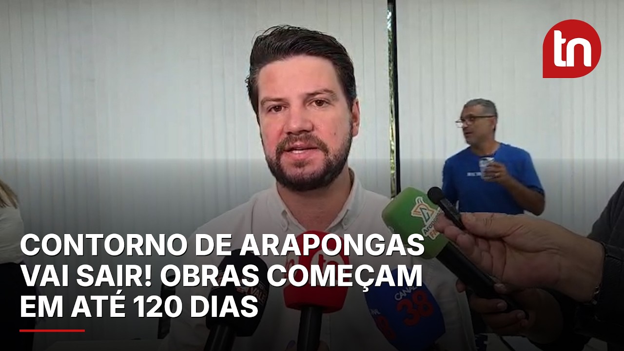 Obras do Contorno de Arapongas devem começar em até 120 dias, diz prefeito
