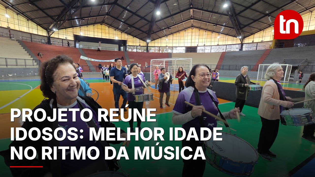 Fanfarra da Melhor Idade de Arapongas resgata sonhos e vitalidade