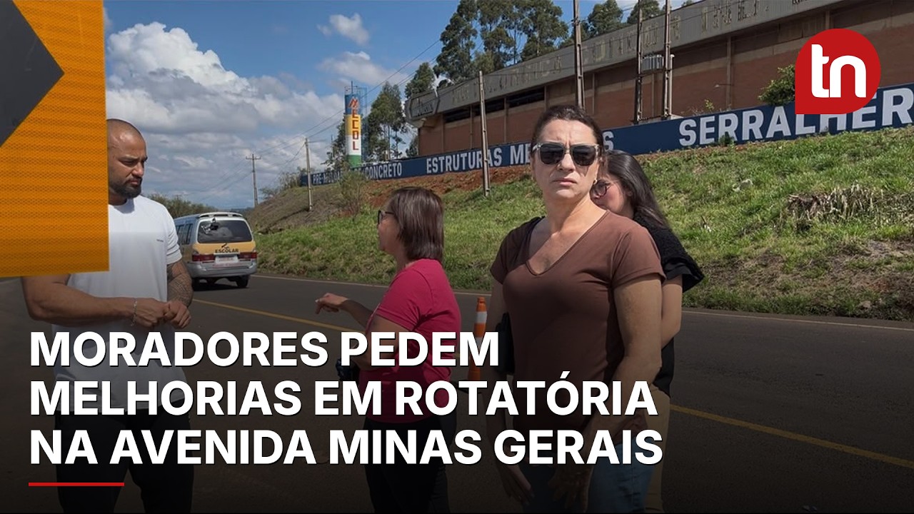 Moradores pedem melhorias em rotatória na Avenida Minas Gerais onde jovem morreu em acidente