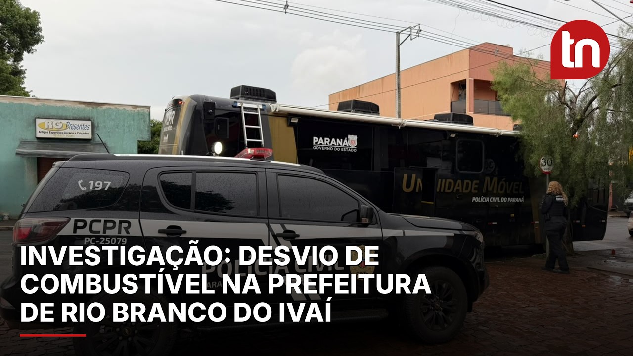 Polícia Civil investiga esquema de desvio de combustível na Prefeitura de Rio Branco do Ivaí
