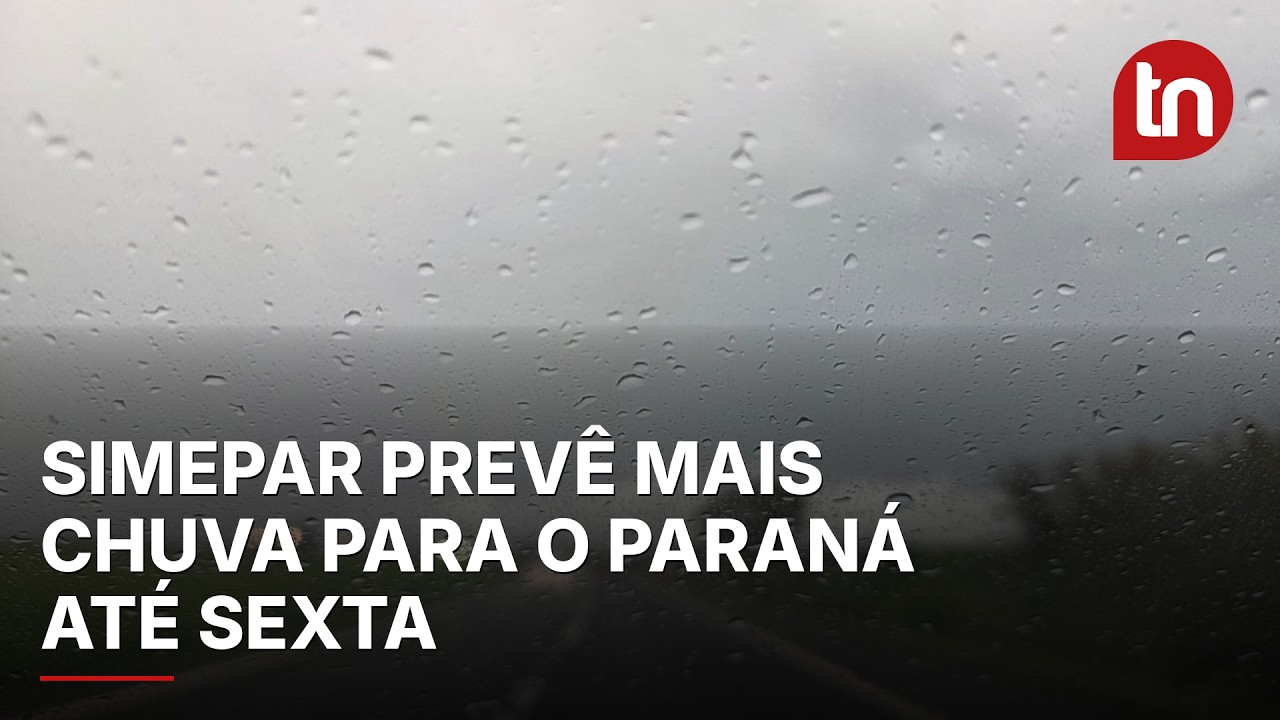 Paraná enfrenta semana de instabilidade com temporais e queda de temperatura