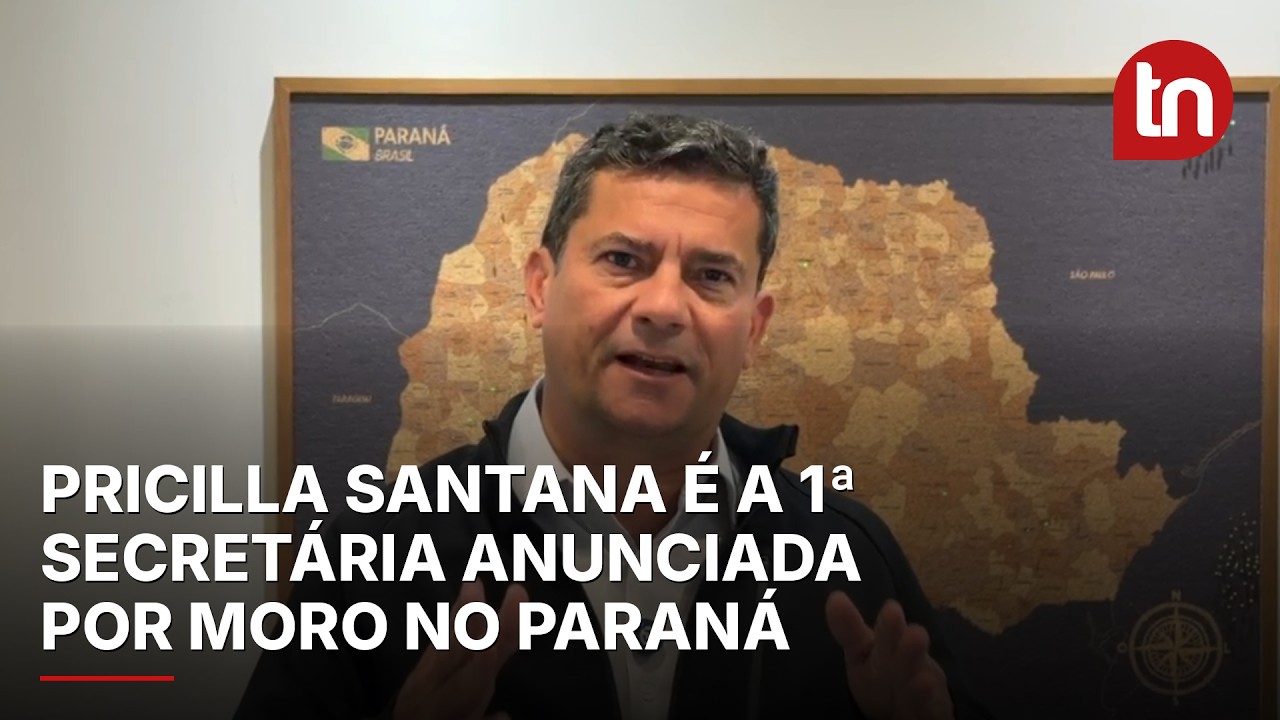 Pricilla Santana é a 1ª secretária anunciada por Moro no Paraná
