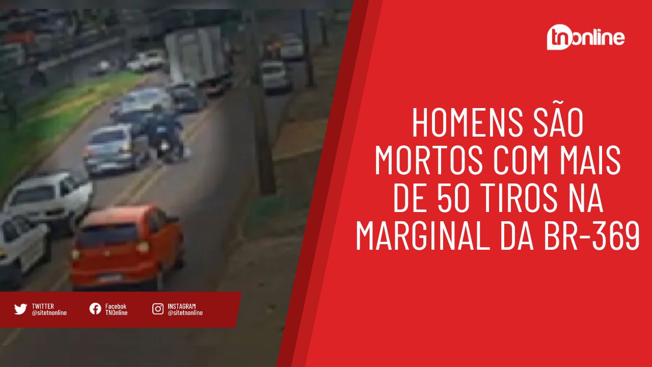 Homens são mortos com mais de 50 tiros na marginal da BR-369