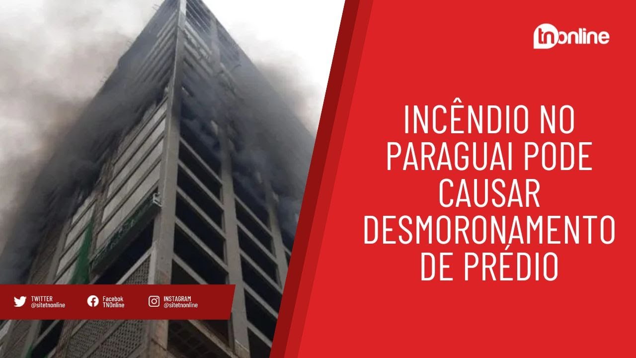 Prédio pode desmoronar a qualquer momento em Cidade do Leste
