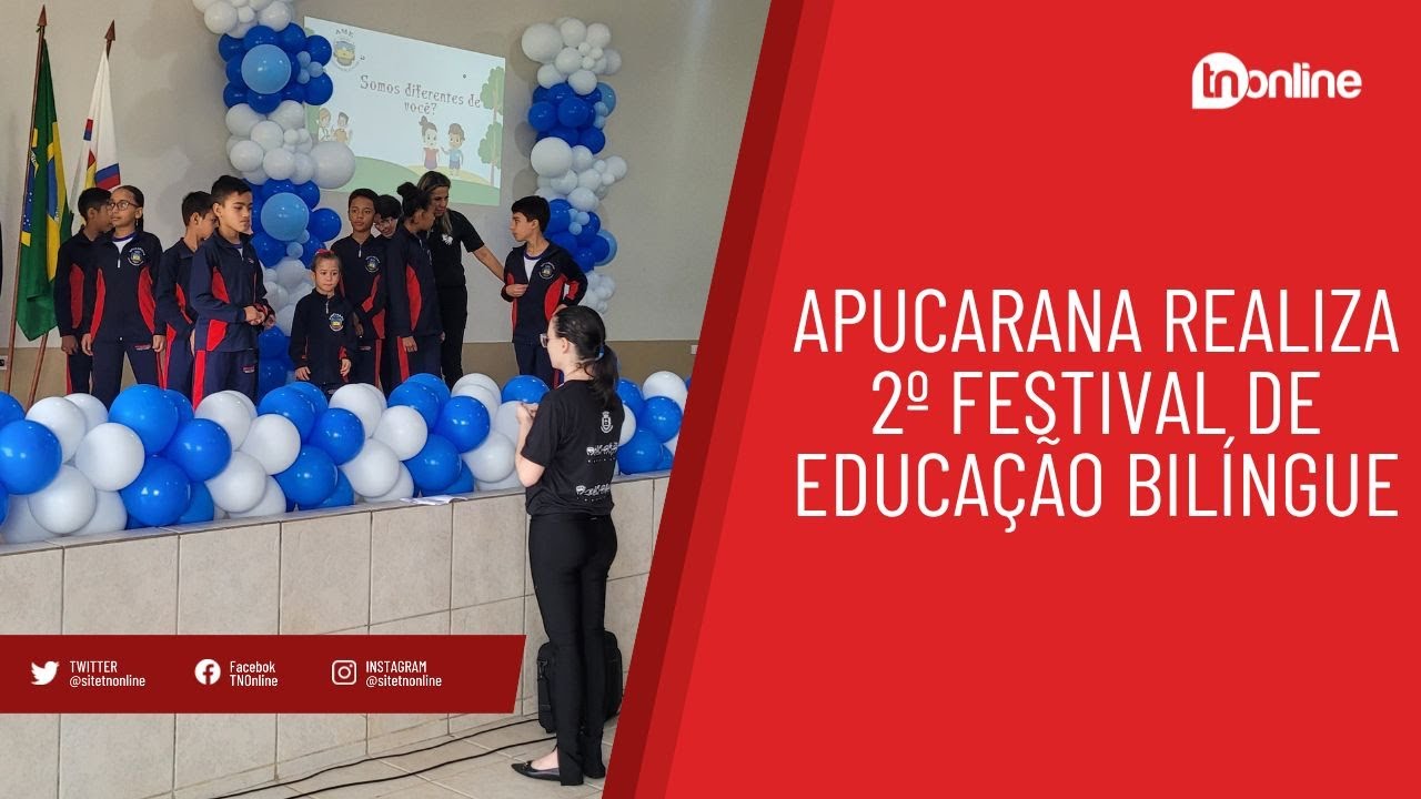 Festival de Educação Bilíngue promove a importância da Libras