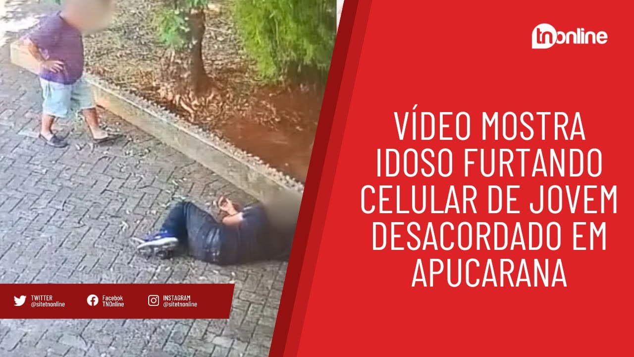 Idoso é flagrado cometendo crime em Apucarana