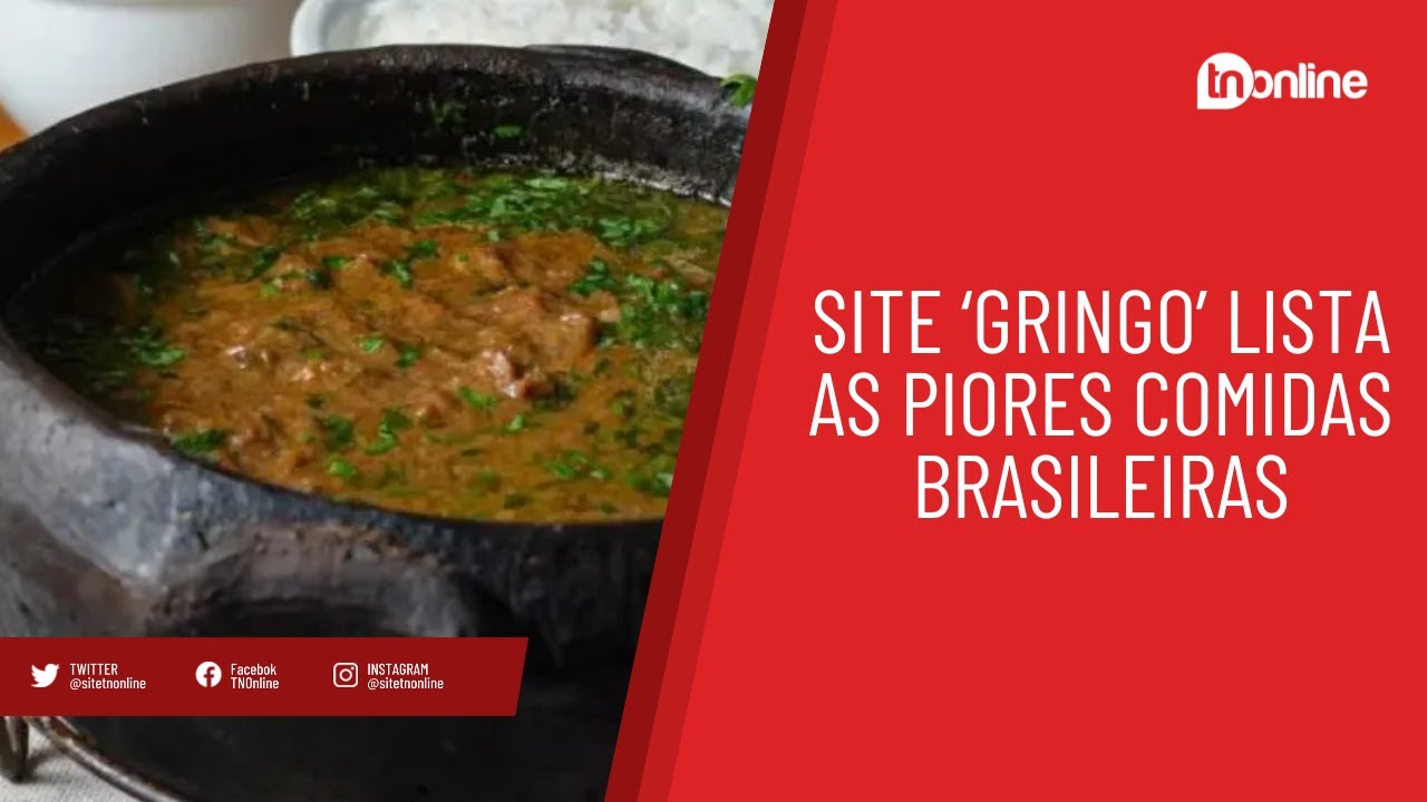Site 'gringo' lista as piores comidas brasileiras