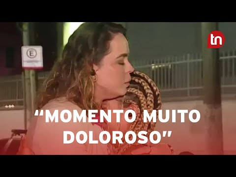 Repórter do SBT abraça ao vivo mulher que perdeu pai: "Sou ser humano"