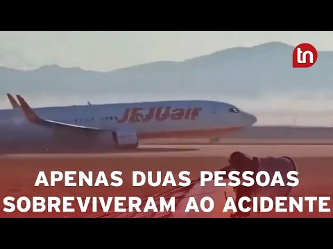 Acidente com avião deixa quase 180 mortos na Coreia do Sul