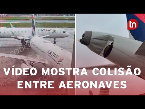 Aviões colidem no aeroporto de Congonhas