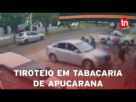 Câmera flagra tentativa de homicídio em conveniência de Apucarana