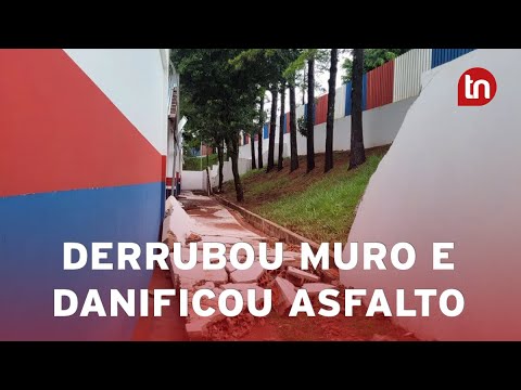 Chuva intensa provoca estragos em diferentes pontos de Apucarana