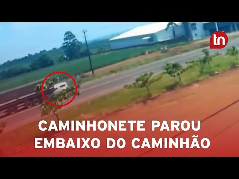 Câmera flagra acidente que matou motorista e deixou feridos na PR-444