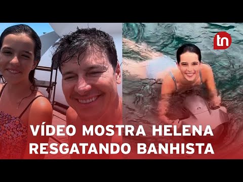 Rodrigo Faro conta que a filha de 12 anos salvou banhista: "Heroína"