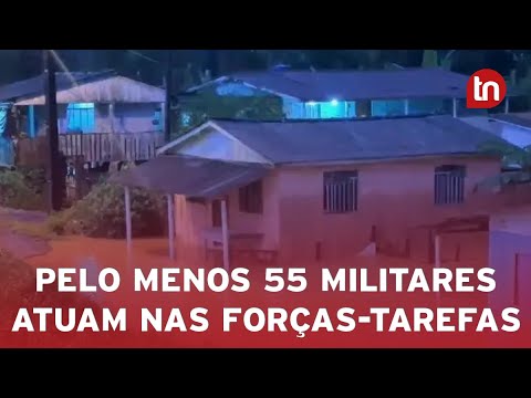 Fortes chuvas atingem o litoral do Paraná e provocam prejuízos