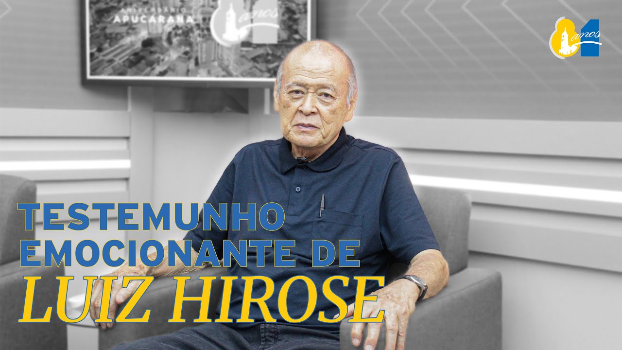 "Me encheu de emoção": Hirose conta momento vivido na Apae