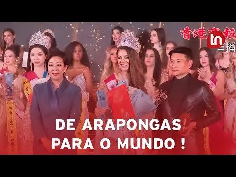 Miss Paraná Isabelle Queiroz vence concurso internacional na China