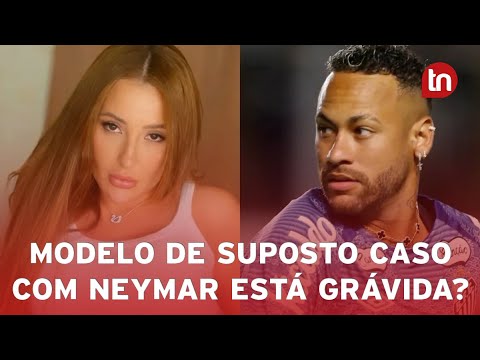 Após ficar com Neymar, modelo revela estar grávida