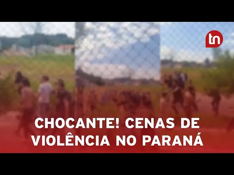Jovens marcam briga pela internet e "saem no soco" em Curitiba