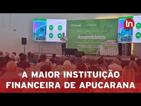 Sicredi realiza assembleia com presença de associados em Apucarana