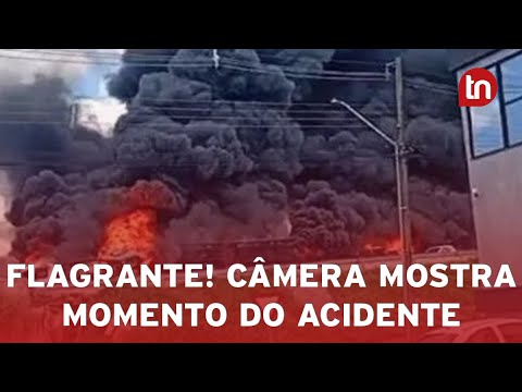 Vídeo mostra acidente com caminhões que causou mortes em Maringá