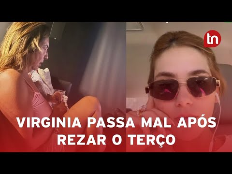 Virginia passa mal após acordar para rezar rosário do Frei Gilson