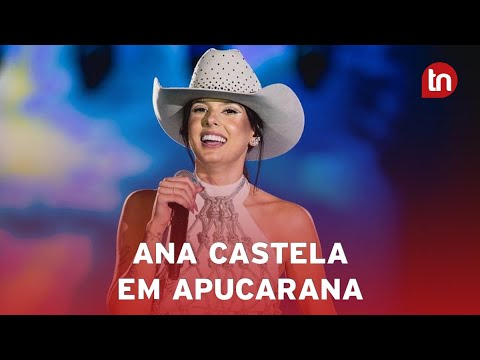 Ana Castela faz gravações na fazenda do Ratinho em Apucarana